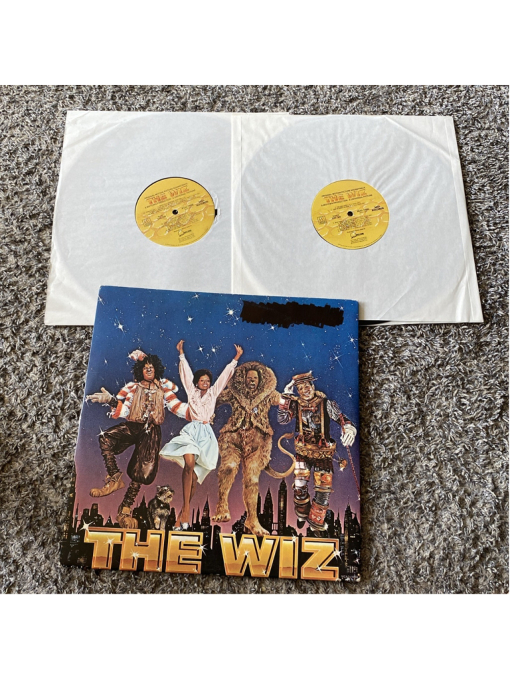 The Wiz Soundtrack 2x LP (1978), Vinyl Record Album Michael Jackson Diana Ross